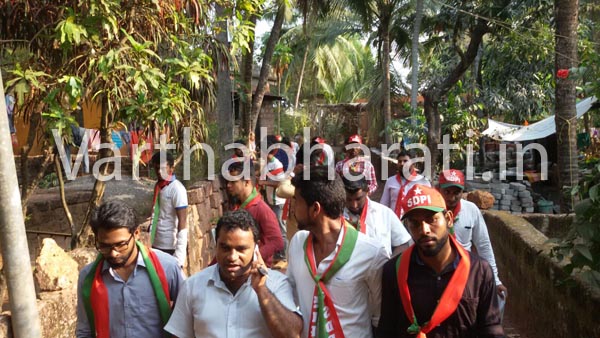 ಉಳ್ಳಾಲ : ಎಸ್ ಡಿ ಪಿ ಐ ಯಿಂದ ಬಿರುಸಿನ ಮತಯಾಚನೆ